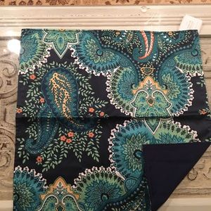 Pottery Barn Linden Silk Pillow Cover